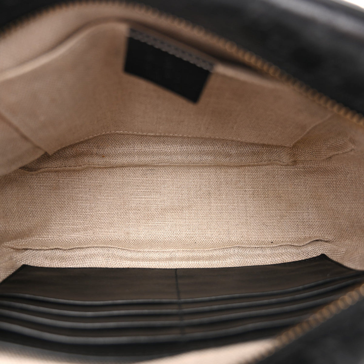 Microguccissima Mini Bree Messenger Bag Black