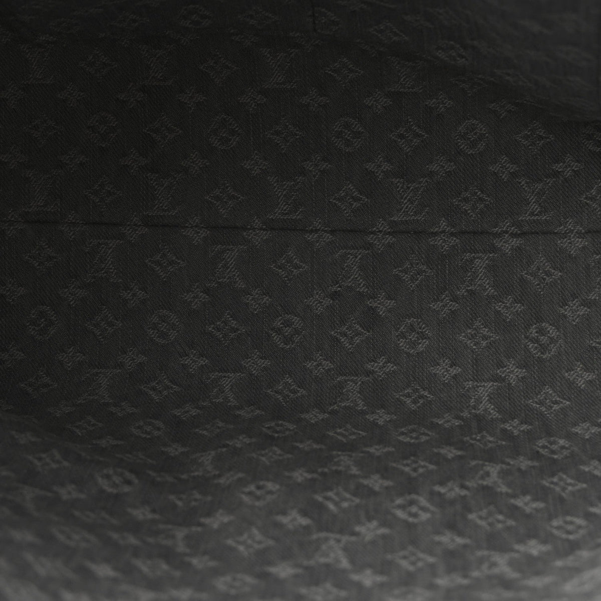 Monogram Denim Onthego MM Washed Grey