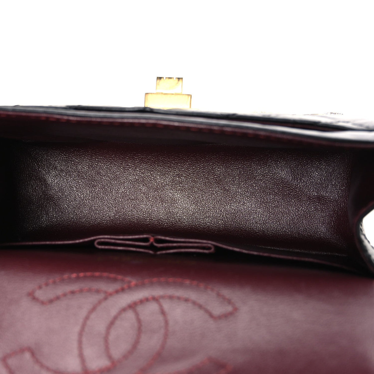 Aged Calfskin Lucky Charms 2.55 Reissue 224 Flap Black