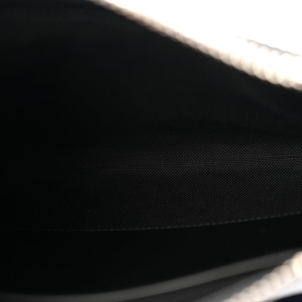 GG Supreme Monogram Web Small Flat Messenger Bag Black Grey