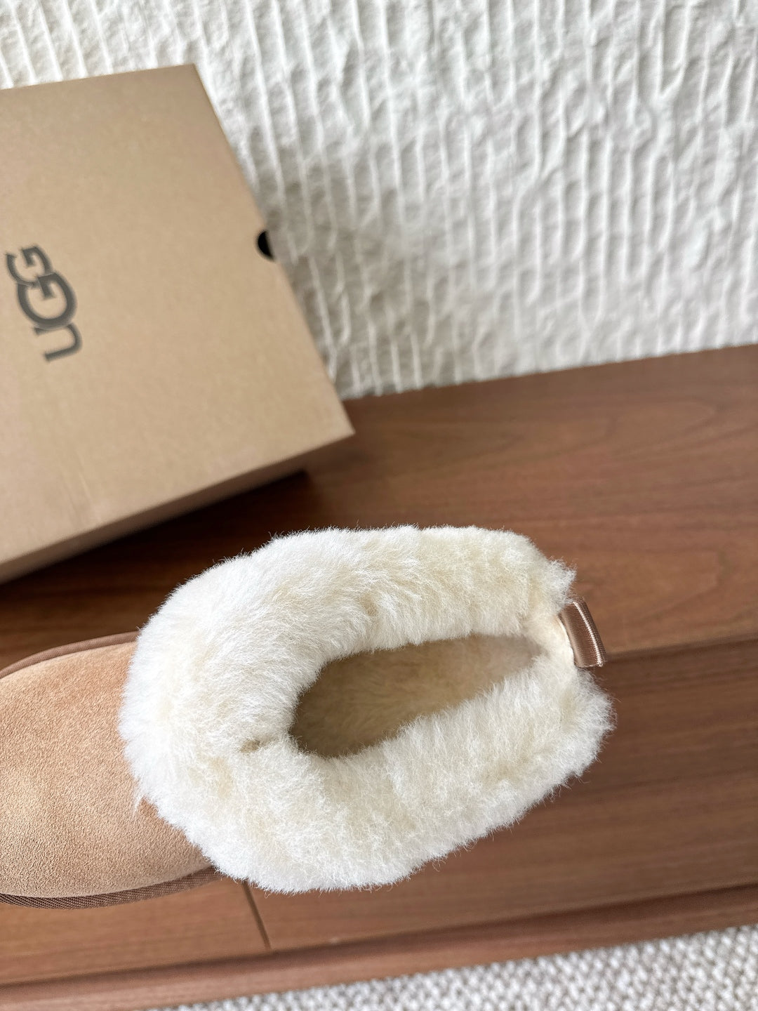 UGG Sheepskin Fur-Lined Slippers – Autumn/Winter Collection