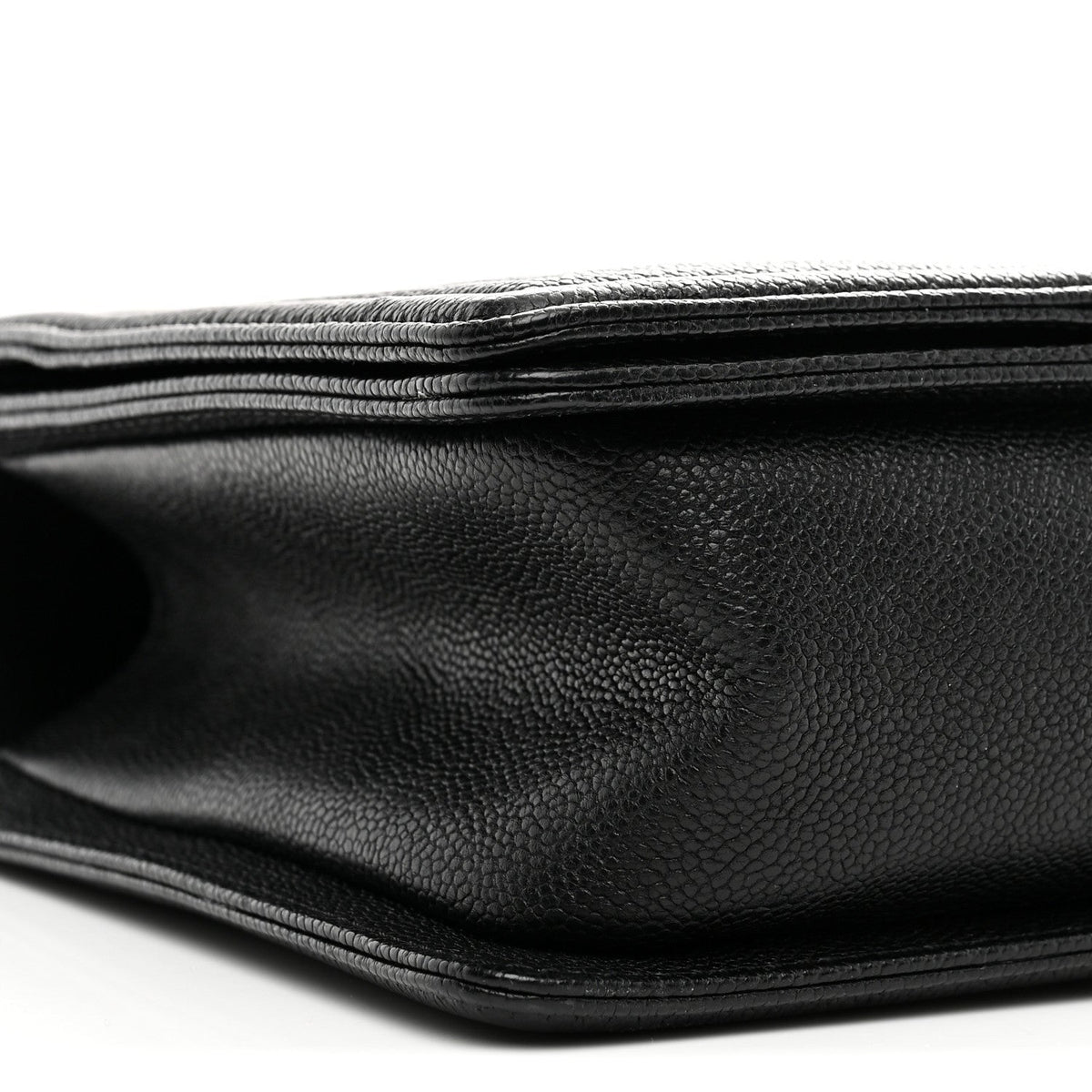 Caviar Quilted New Medium Boy Flap Black