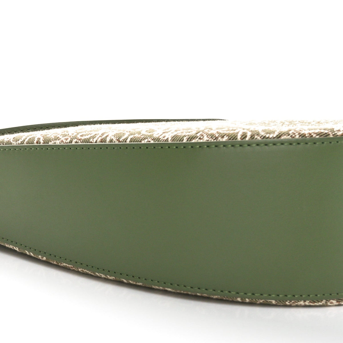 Jacquard Anagram Calfskin Luna Bag Avocado