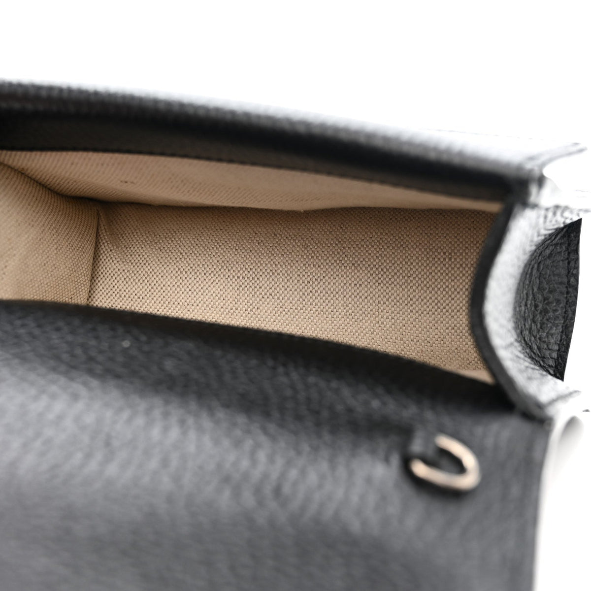 Dollar Calfskin Crystal Mini Dionysus Top Handle Bag Black Crystal
