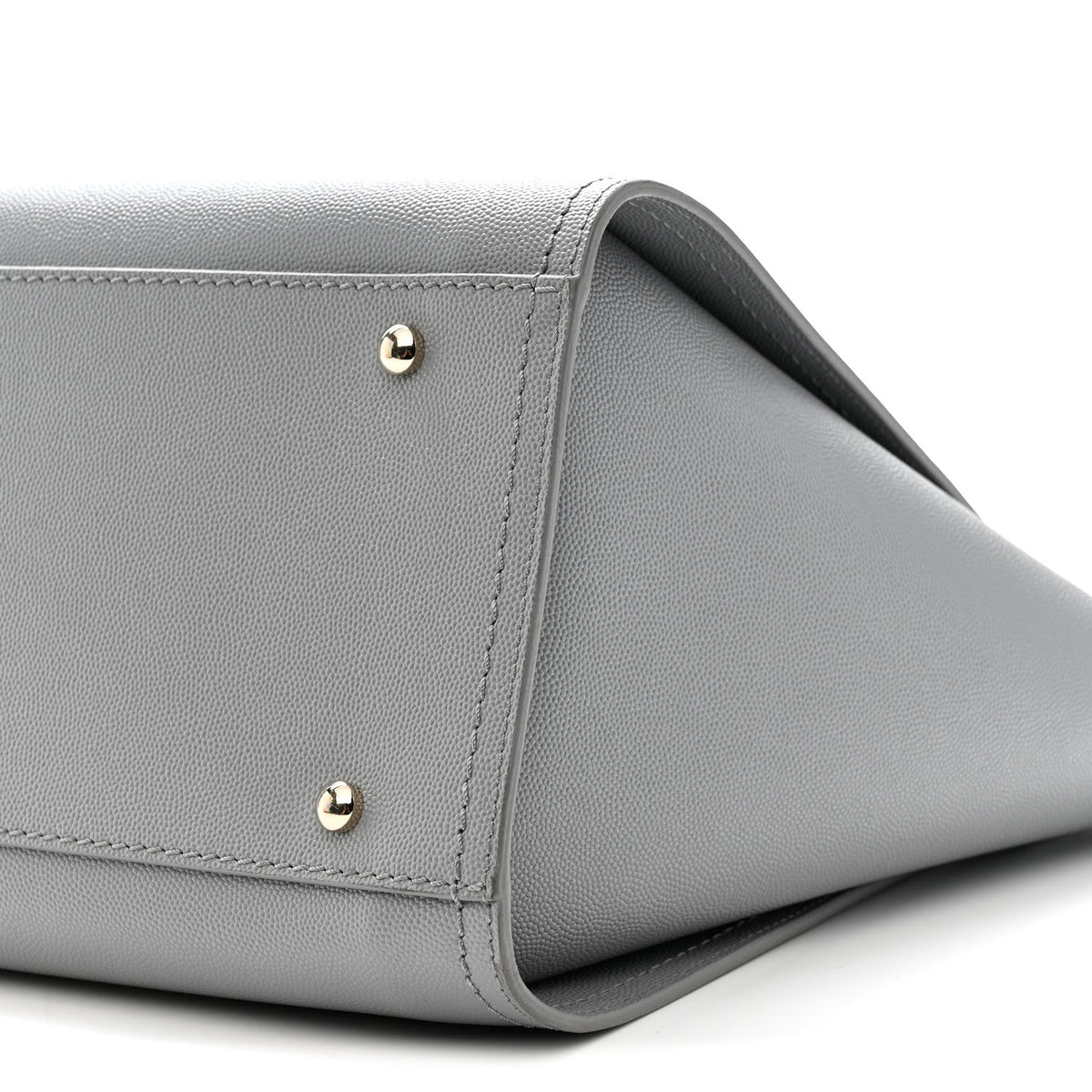 Caviar Studded Medium Deauville Tote Grey