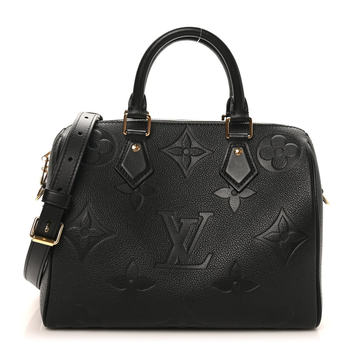 Empreinte Monogram Giant Speedy Bandouliere 25 Black