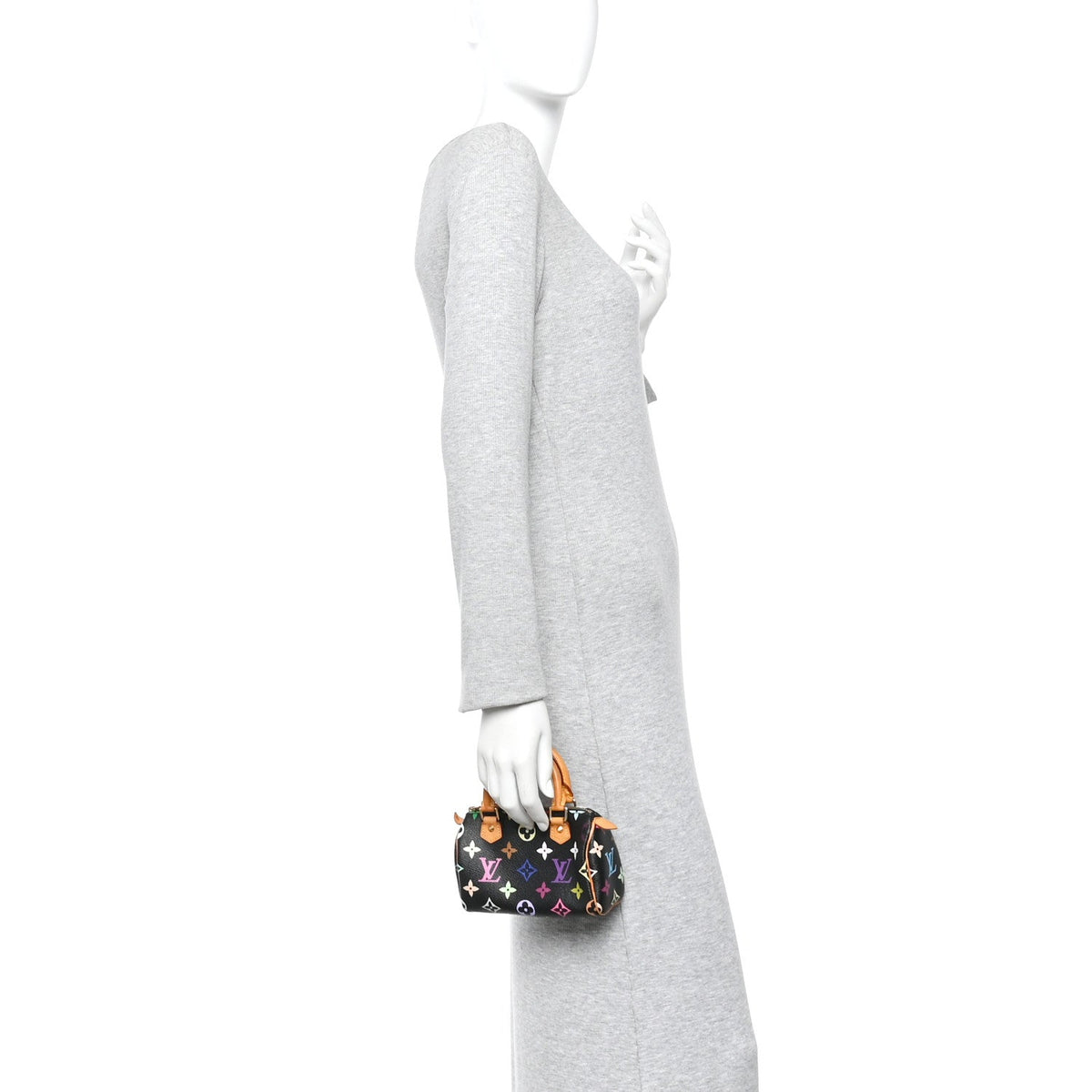 Monogram Multicolor Mini Sac HL Speedy Black