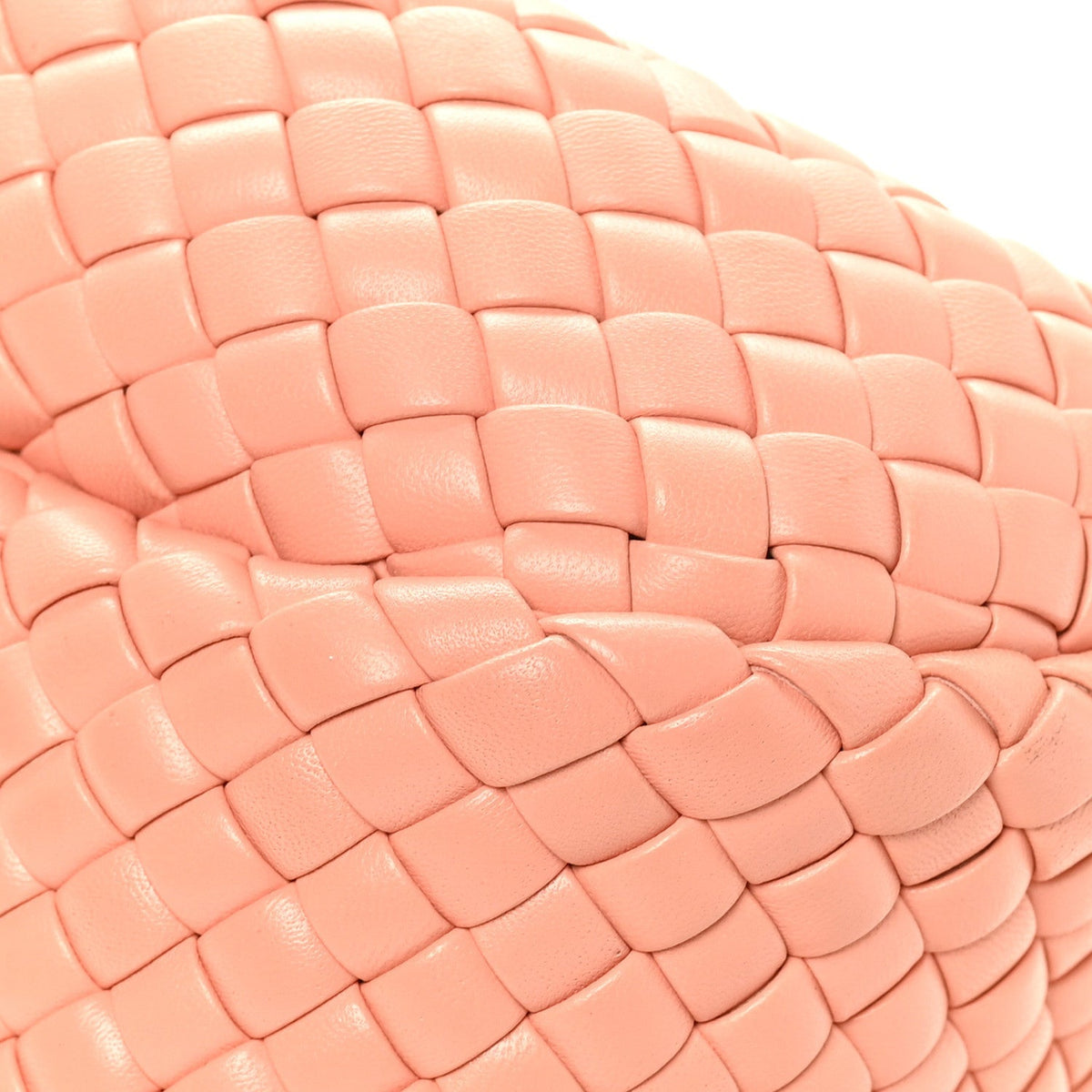 Lambskin Padded Intrecciato Mini Jodie Peachy