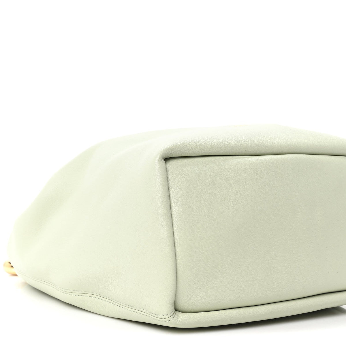 Mellow Nappa Lambskin Small Squeeze Bag Spring Jade