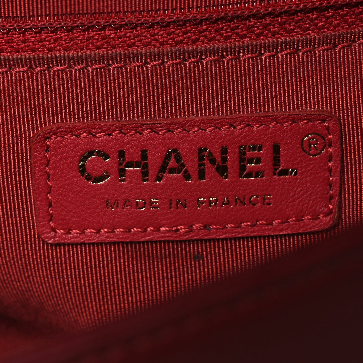 Lambskin Quilted New Medium Boy Flap Red