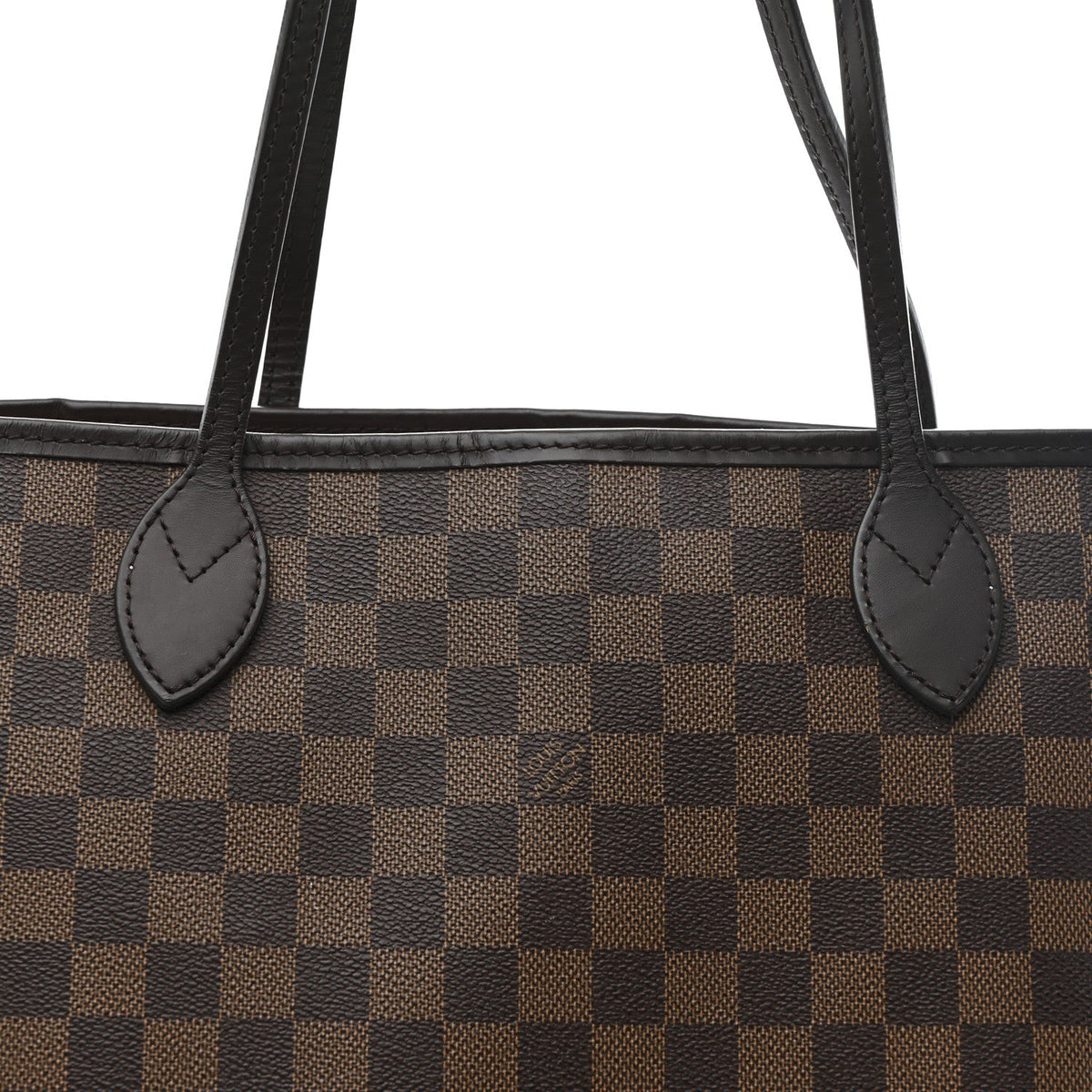 Damier Ebene Neo Neverfull MM Rose Ballerine