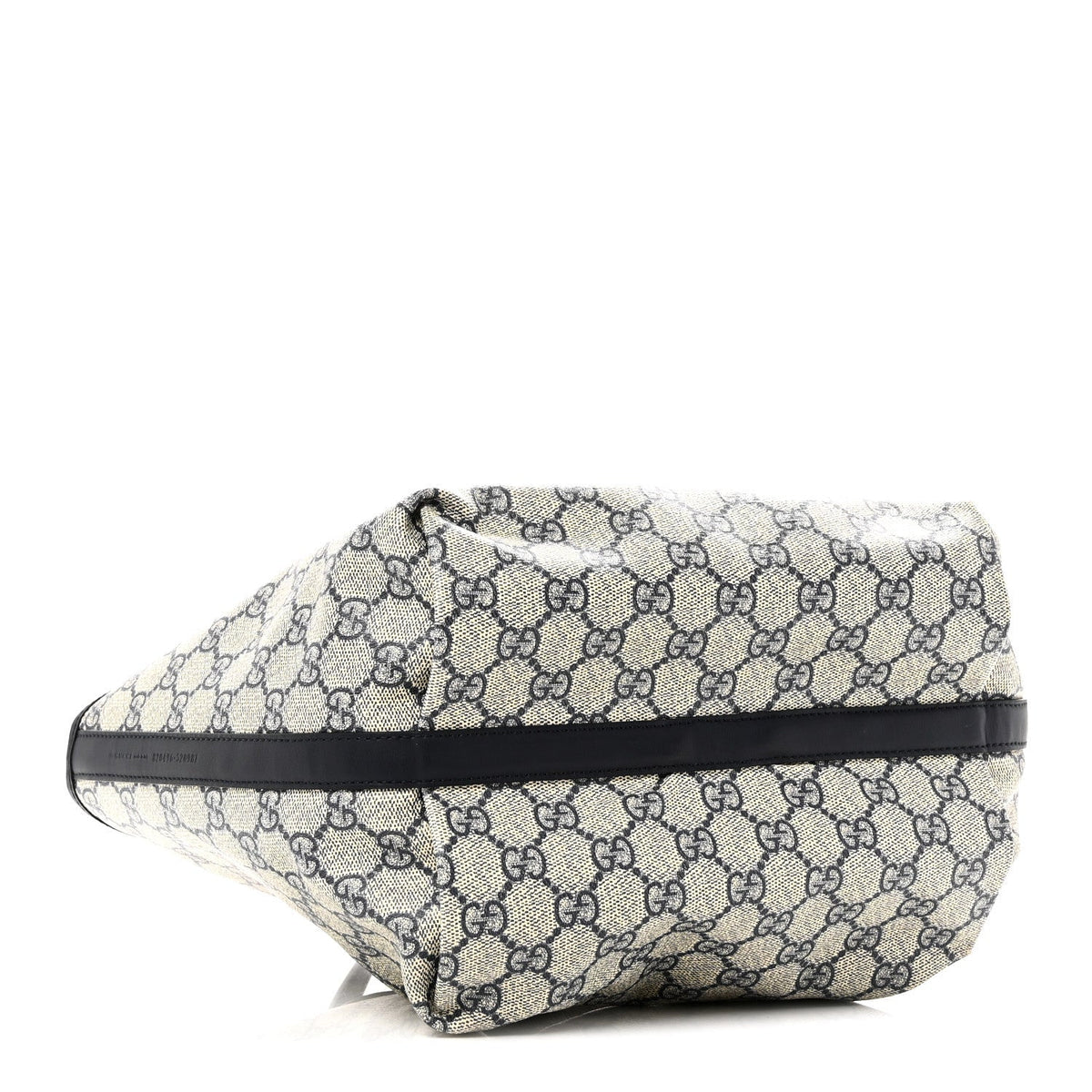 GG Supreme Monogram Denim Small Totissima Reversible Tote Beige Blue