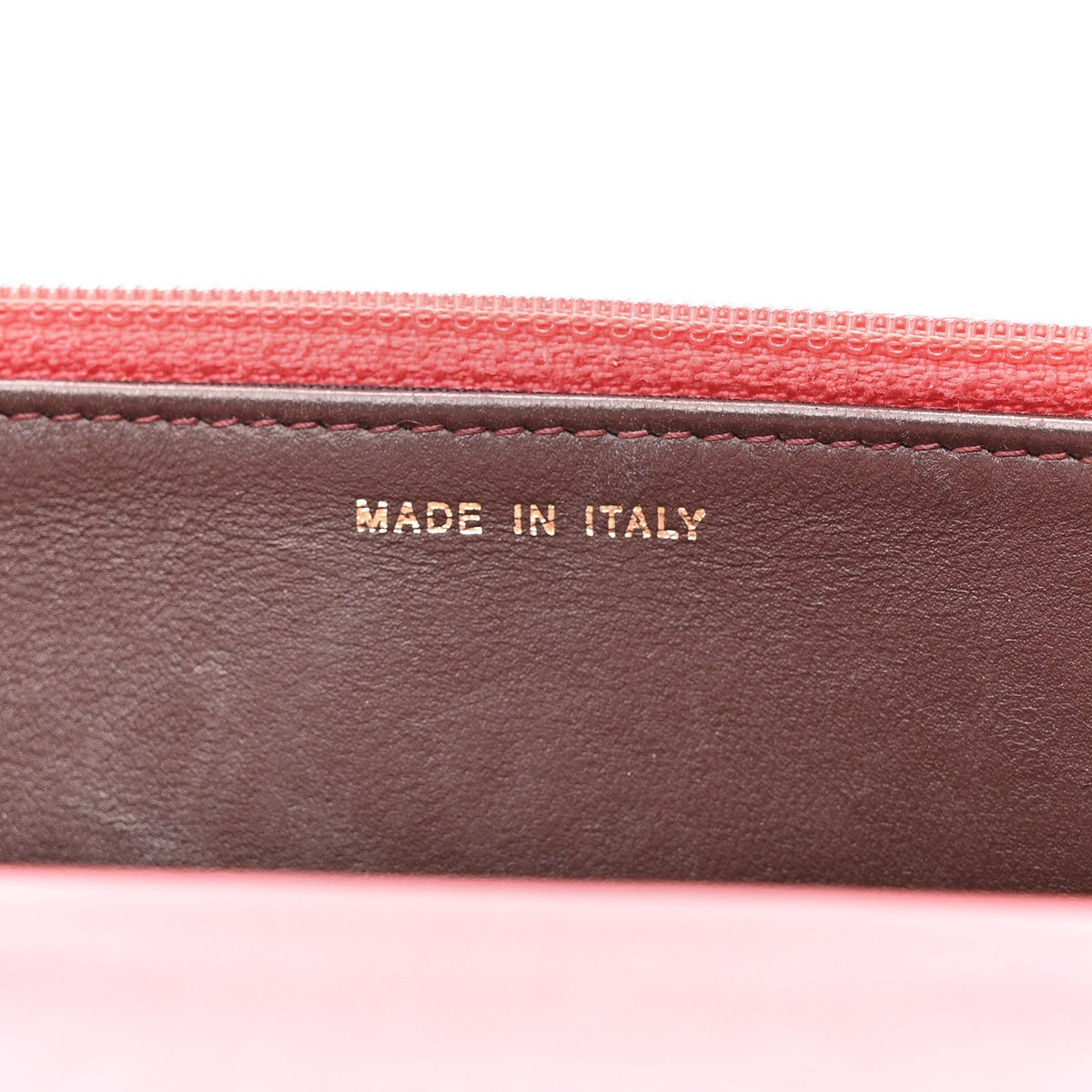 Lambskin Quilted Trendy CC Wallet On Chain WOC Bright Pink
