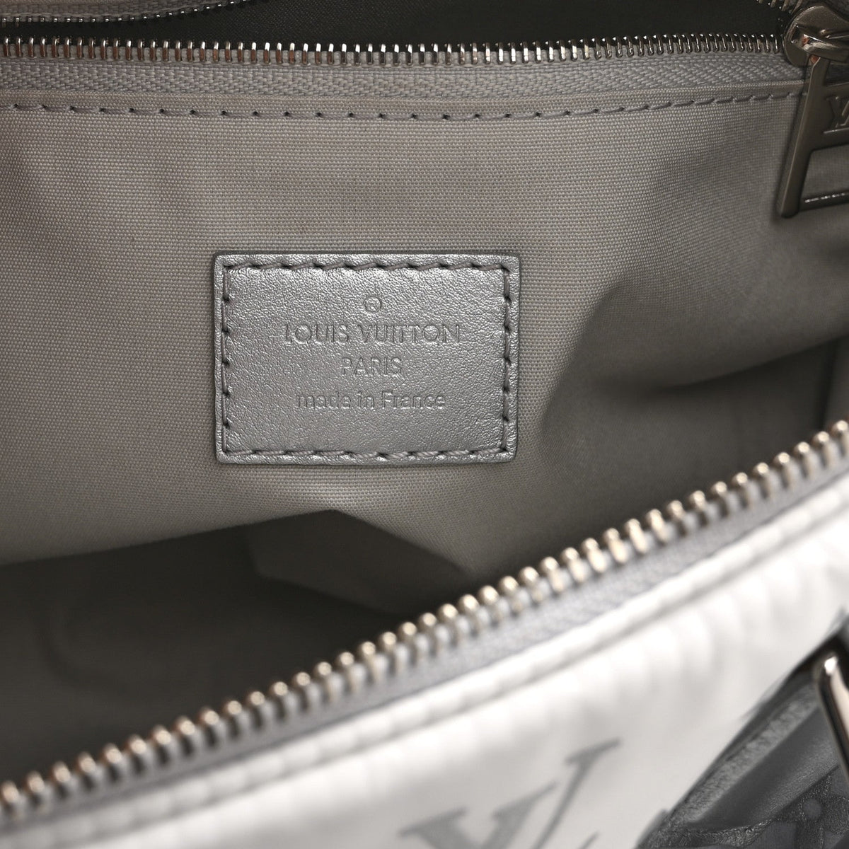 Nylon Monogram Gradient LV Snow Speedy Bandouliere 25 Frost