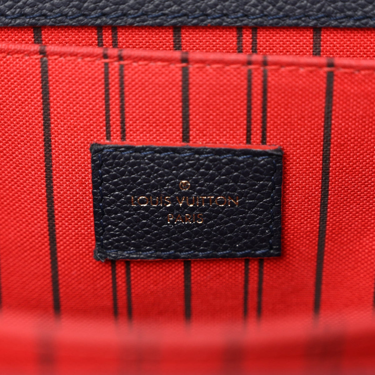 Empreinte Pochette Metis Marine Rouge