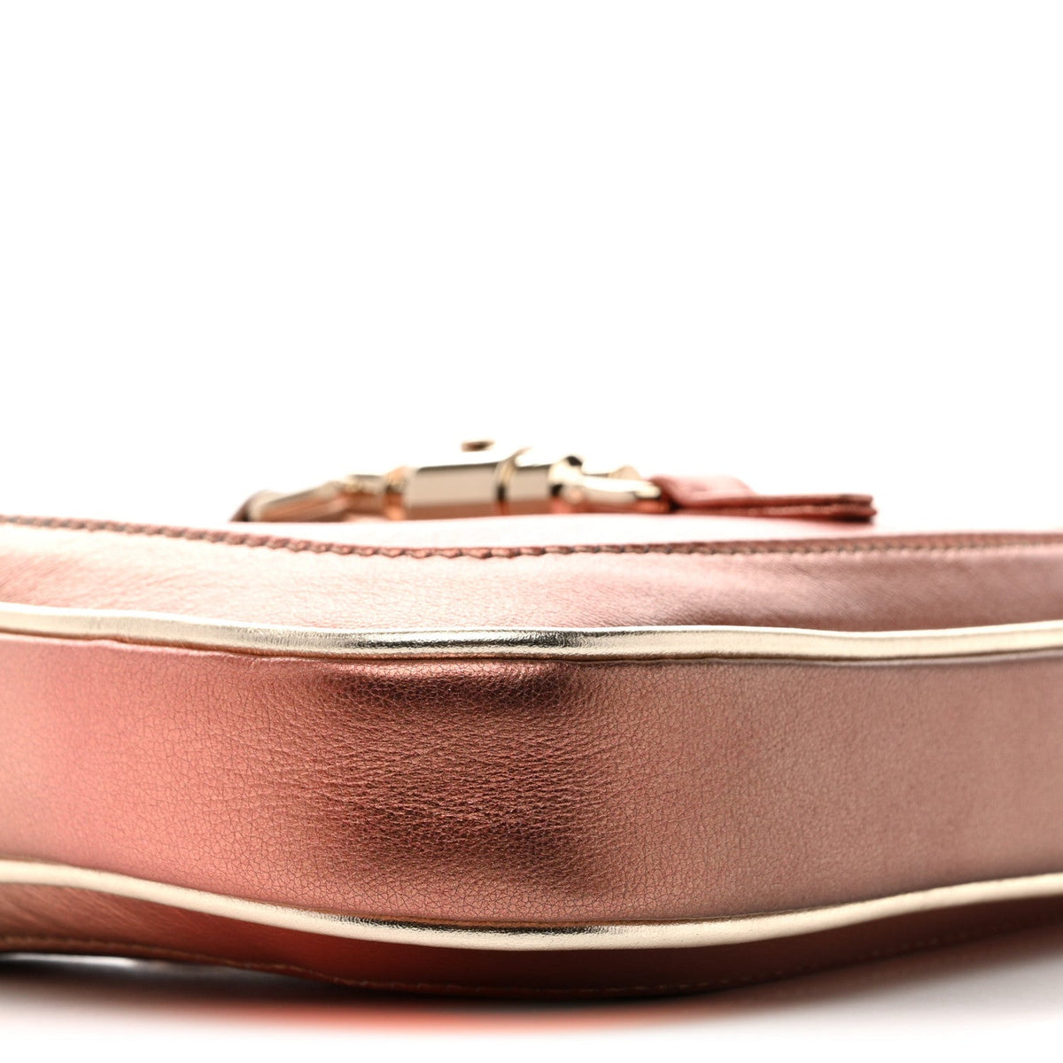 Metallic Faded Nappa Mini Jackie 1961 Copper