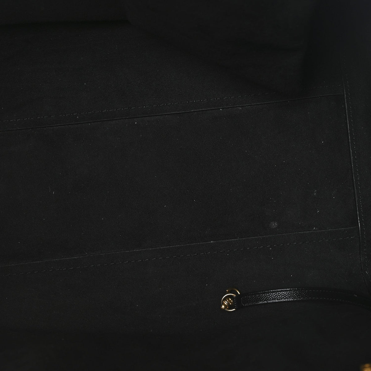 Caviar Medium Studded Deauville Tote Black