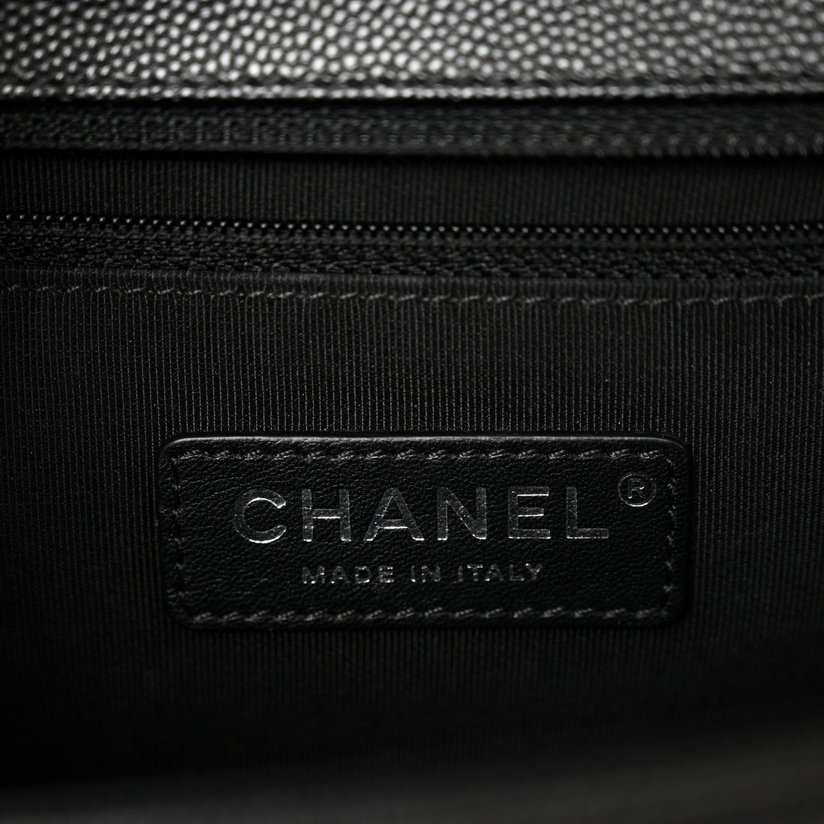 Caviar Quilted New Medium Boy Flap Black