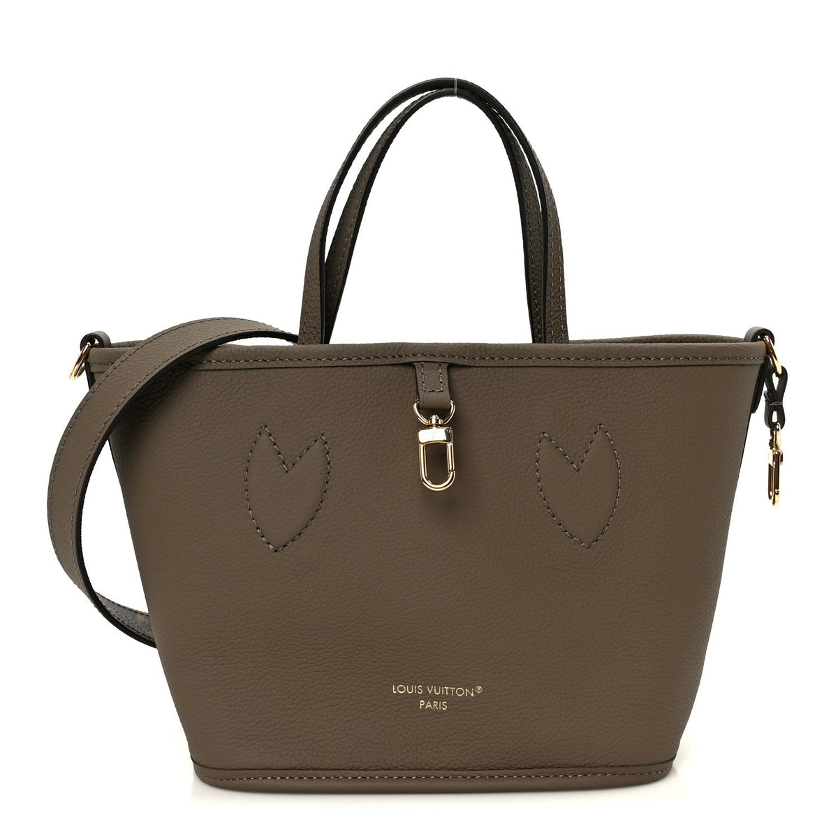 Monogram Neverfull Inside Out Bandouliere BB Dark Fango