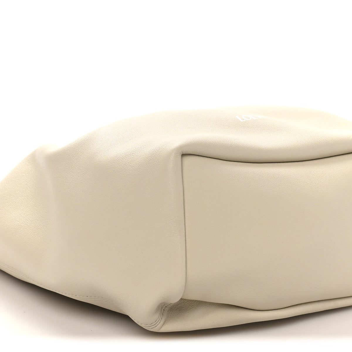 Buttery Nappa Lambskin Small Squeeze Bag Sea Salt