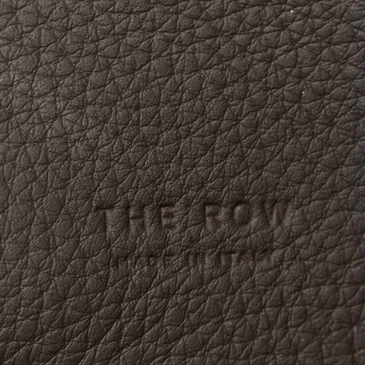 Matte Grained Calfskin Soft Margaux 12 Dark Chocolate
