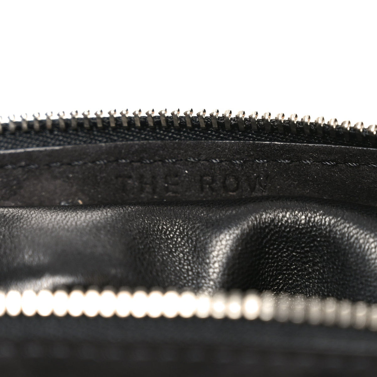 Suede Small Slouchy Banana Bag Black