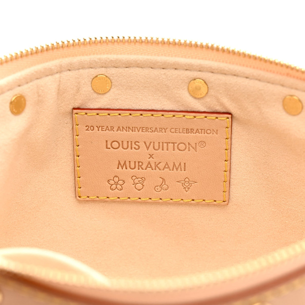 LV X TM Monogram Multicolor Pochette Accessories White