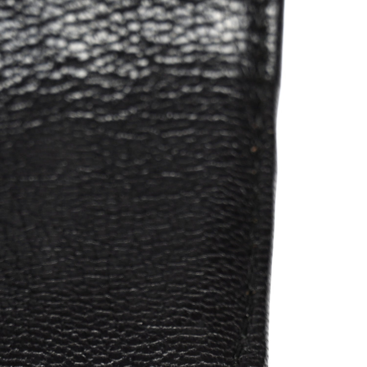 Goatskin Ombre Faded Quilted Large Boy Flap Grey