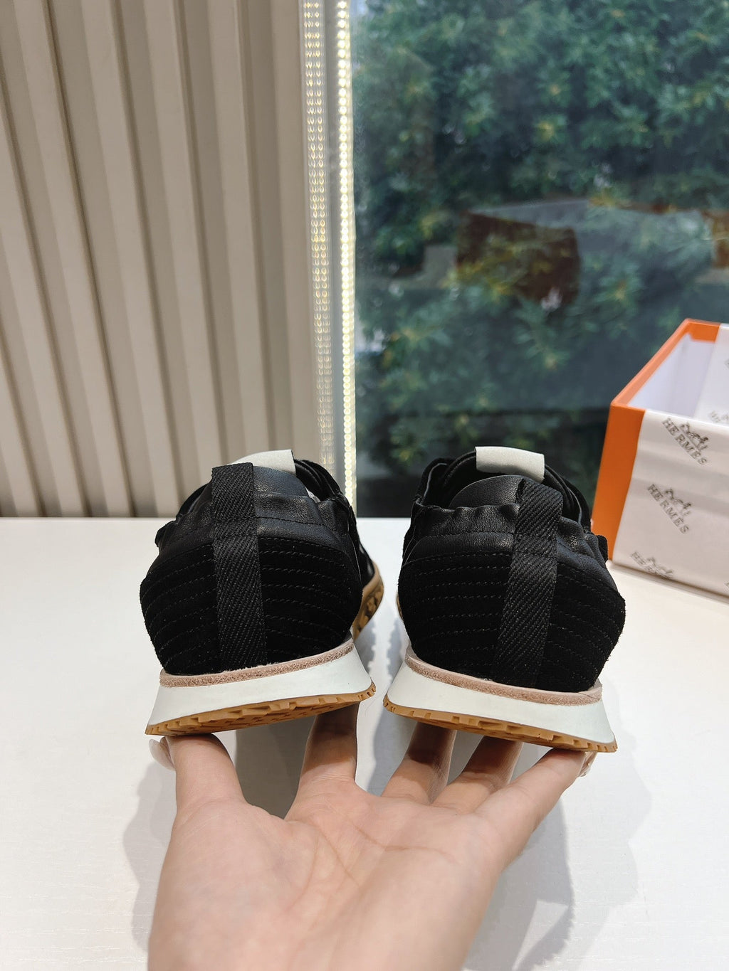Hermès Bouncing Calfskin Sneakers