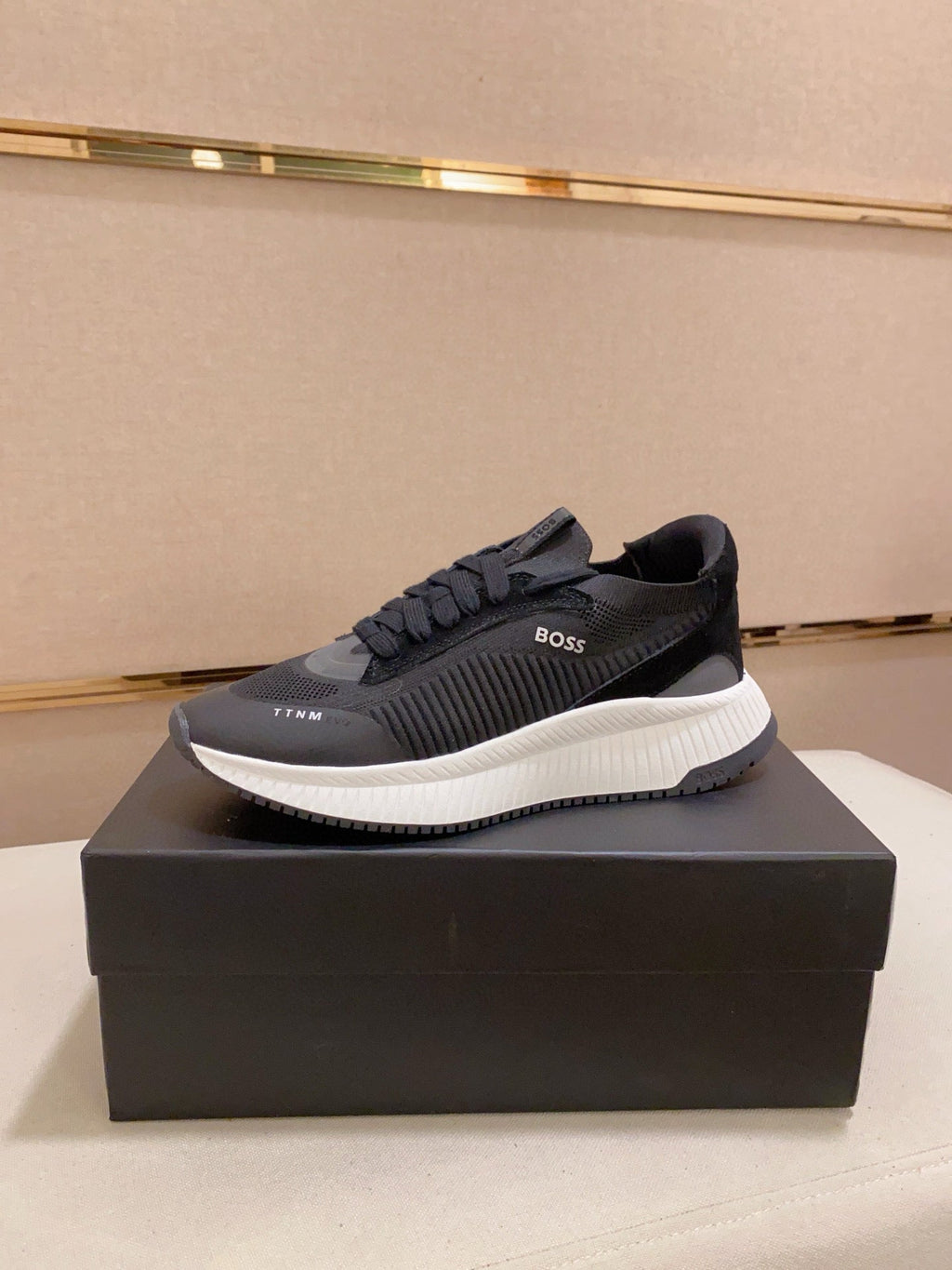 Boss Latest Casual Fly-Knit Sneakers