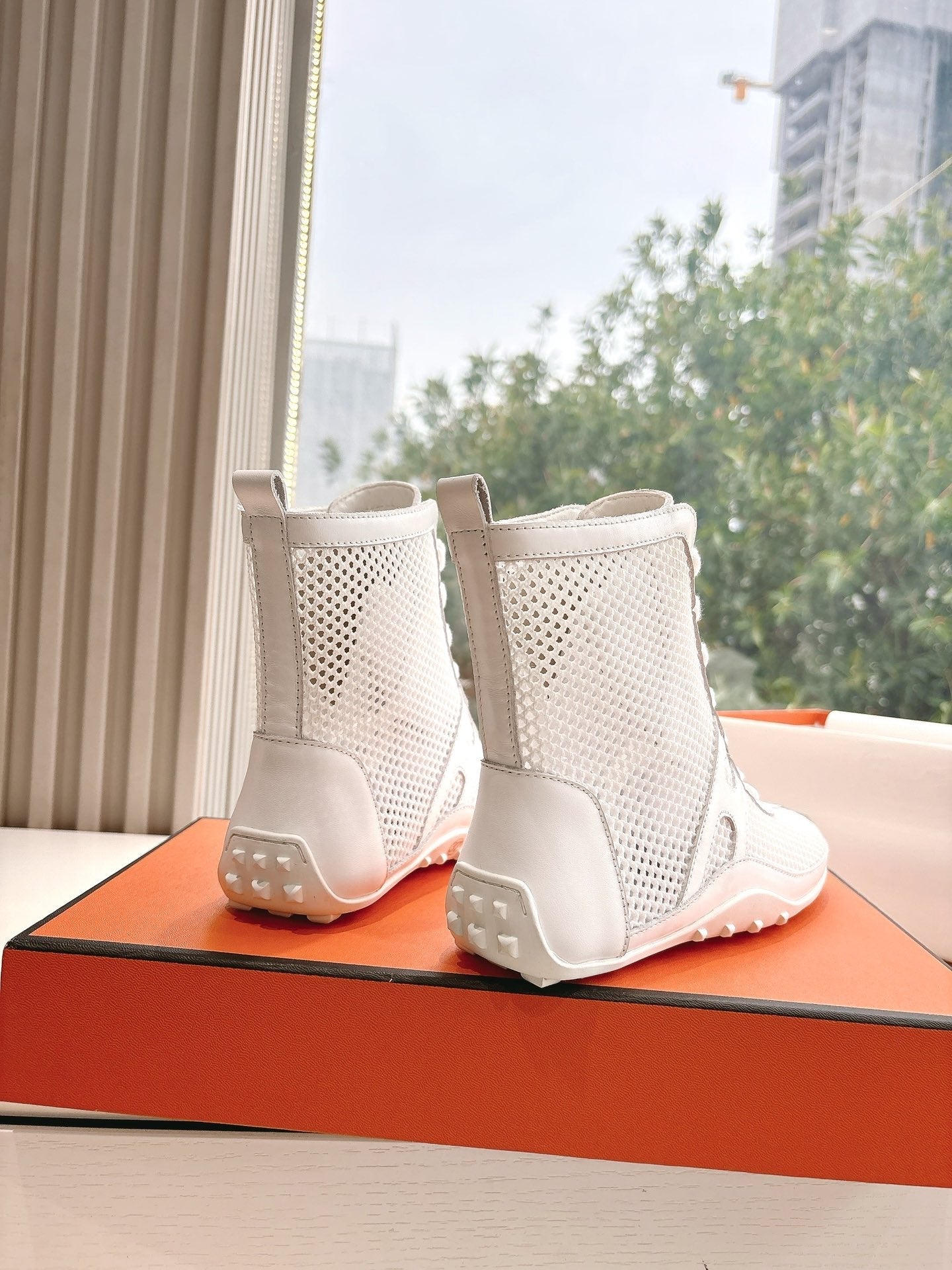 Hermès Bouncing Mesh Sneakers