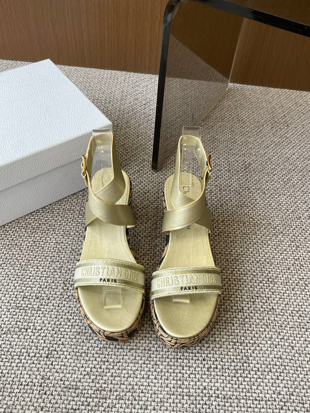 Dior Riviera Dway Wedge Sandals – Spring/Summer 2025 Collection