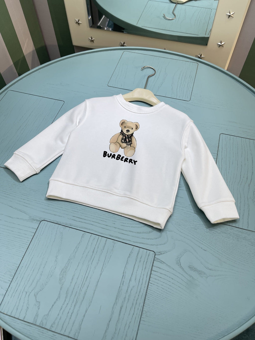 Burberry Kids Round Neck Sweatshirt – 2025AW