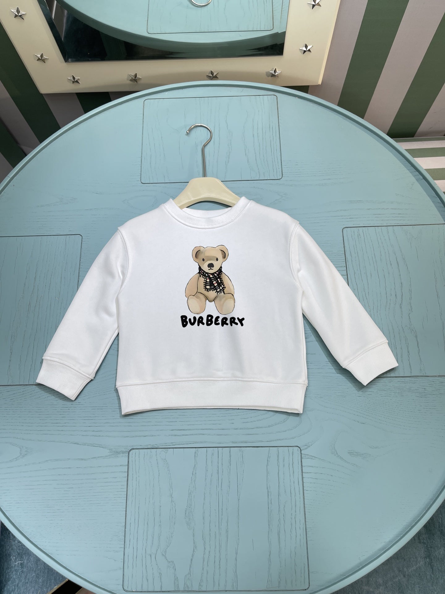 Burberry Kids Round Neck Sweatshirt – 2025AW