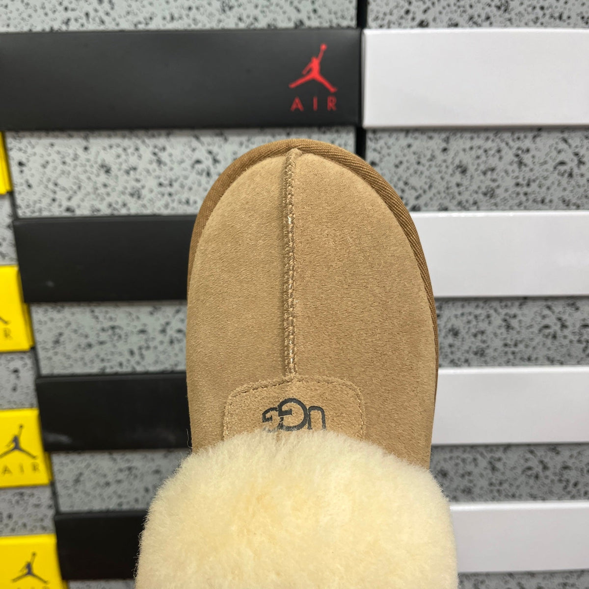 UGG Thick-Soled Low-Cut Fur Snow Boots