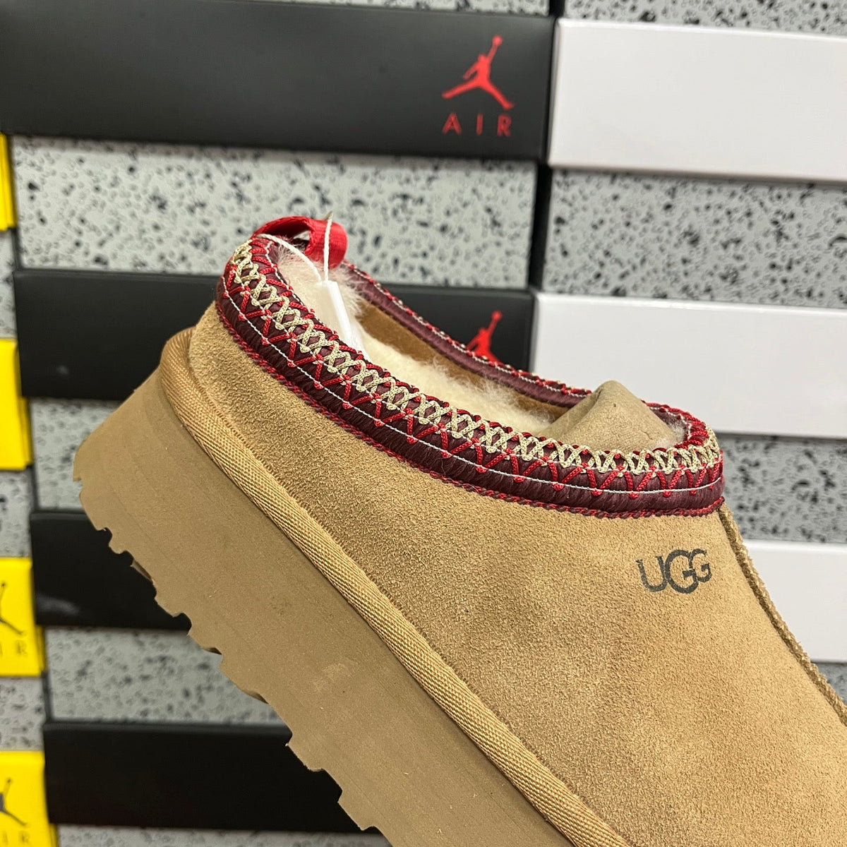 UGG Thick-Soled Low-Cut Fur Snow Boots
