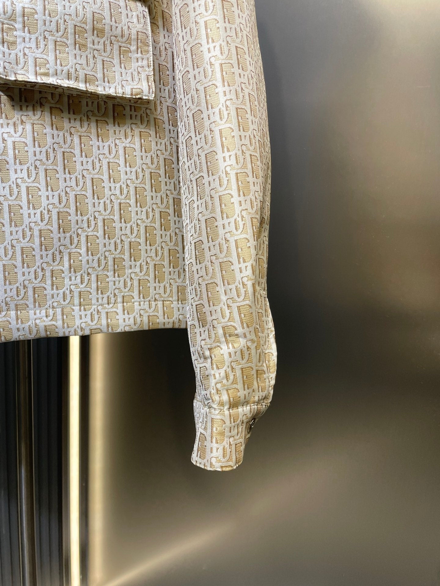 Dior Monogram Jacquard Hooded Jacket – 25FW