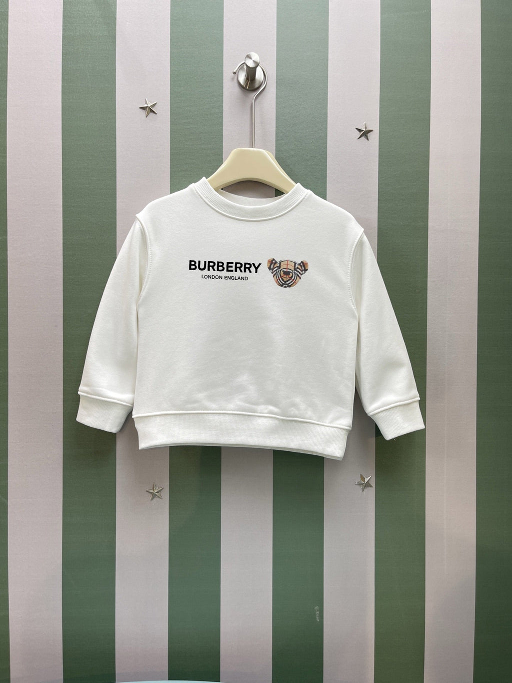 Burberry Kids Round Neck Sweatshirt – 2025AW