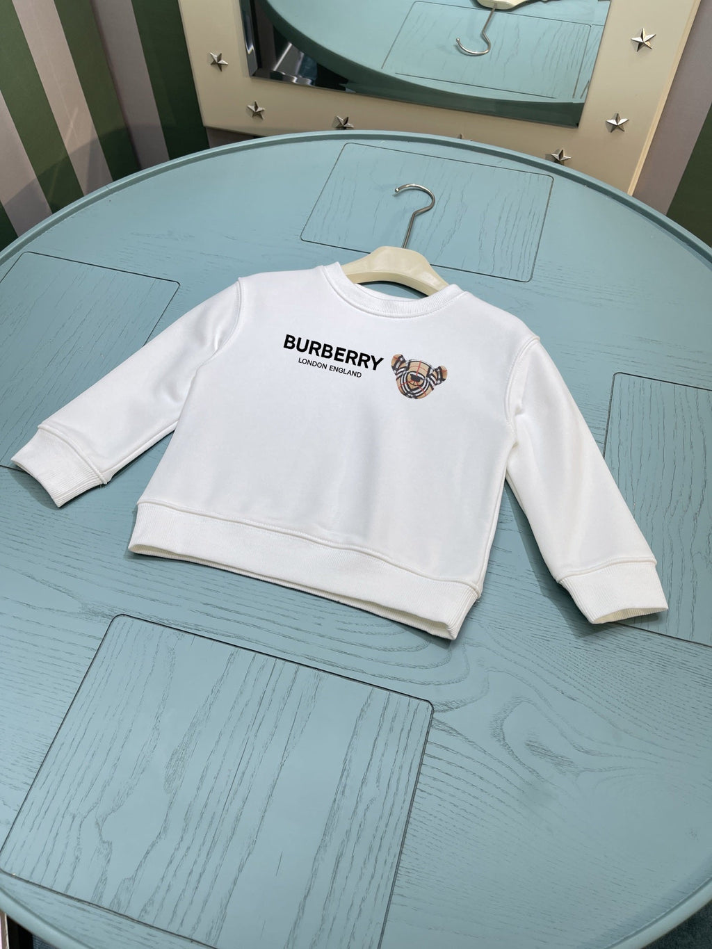 Burberry Kids Round Neck Sweatshirt – 2025AW