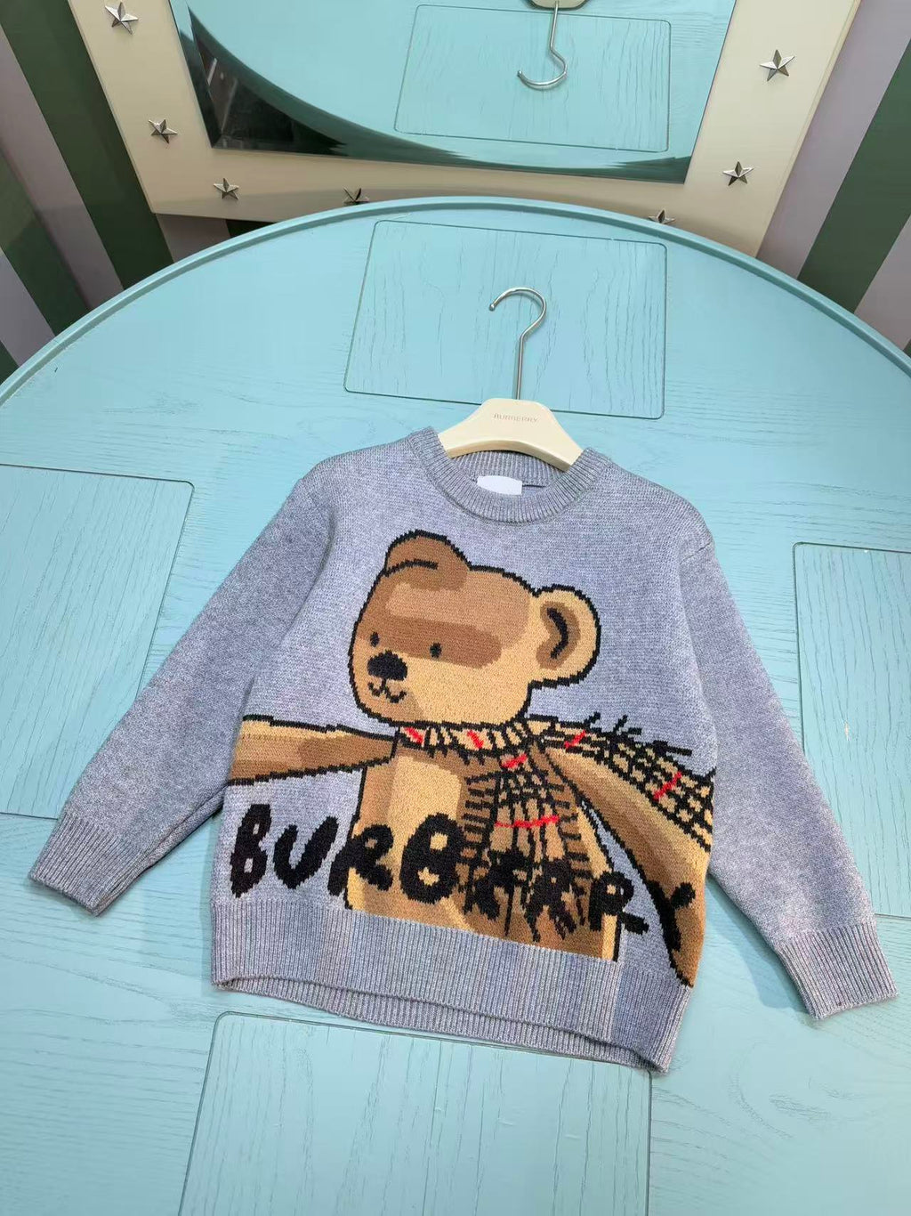 Burberry Classic Logo Knit Sweater – Kids Collection – 2025SS