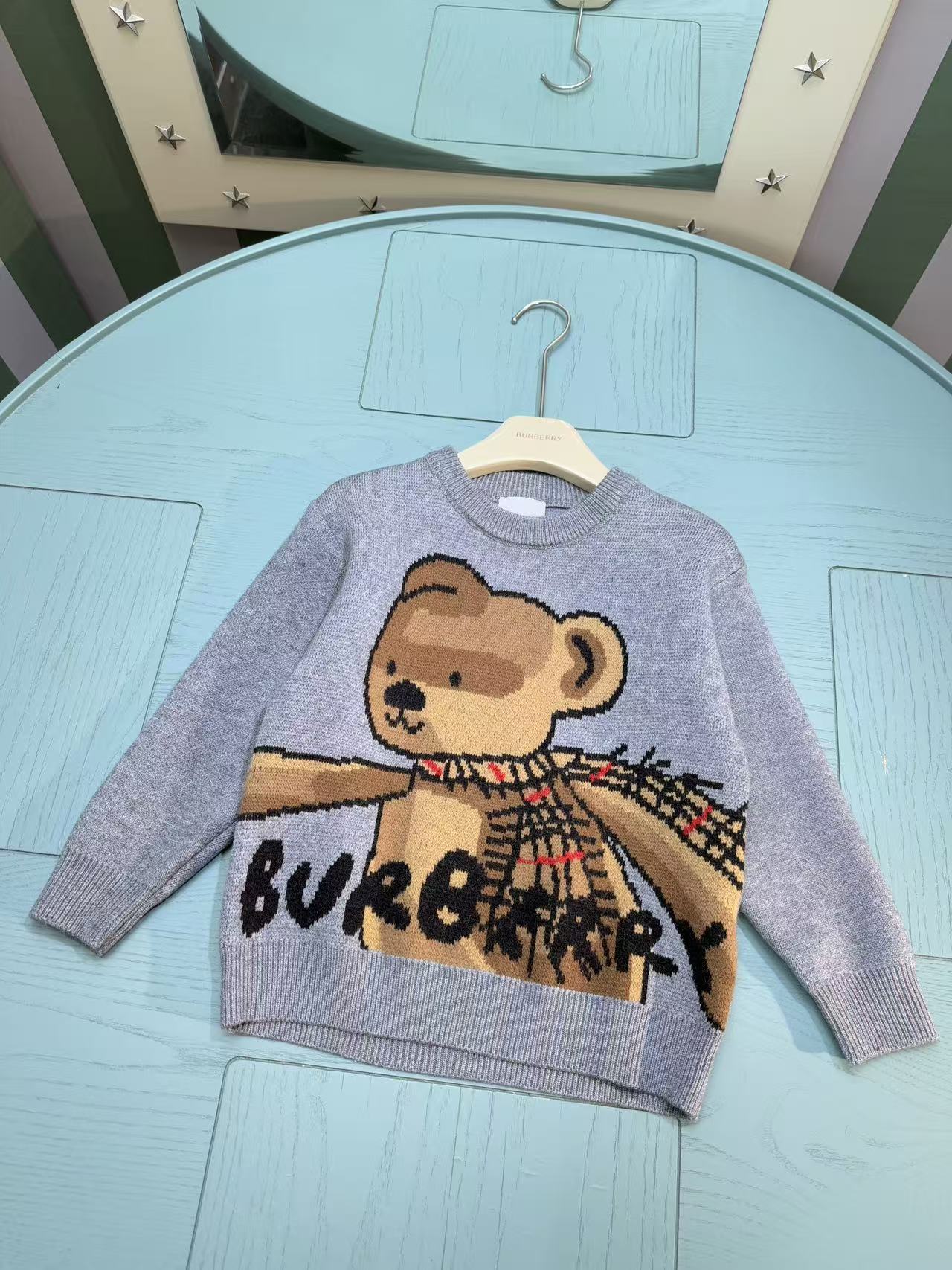 Burberry Classic Logo Knit Sweater – Kids Collection – 2025SS