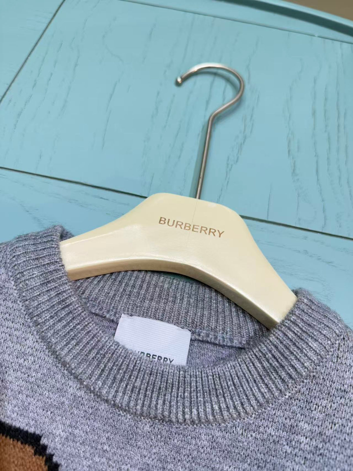 Burberry Classic Logo Knit Sweater – Kids Collection – 2025SS