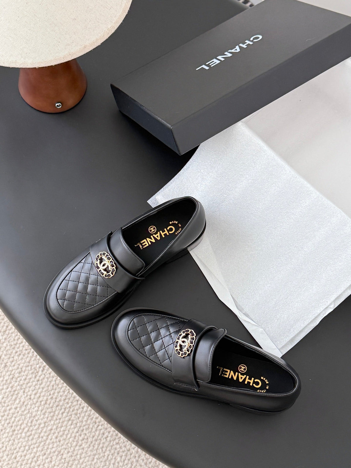 Chanel Round Toe Loafers – 25P Collection