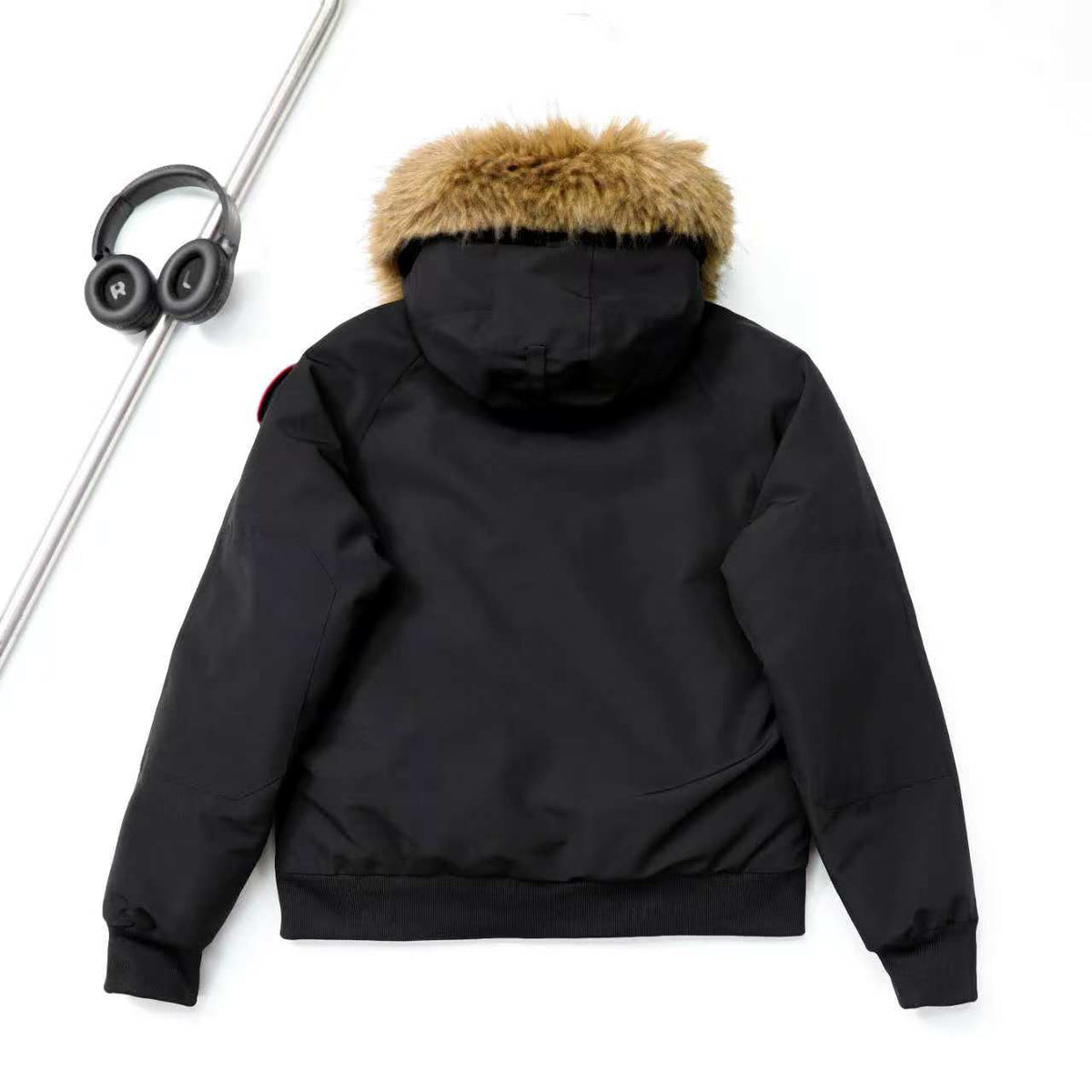 Canada Goose Grandview Black Label Hooded Puffer Jacket