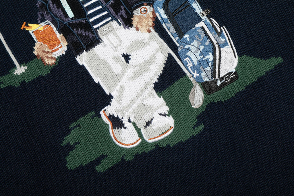 Ralph Lauren Bear Golf Knitted Sweater – Autumn/Winter Collection