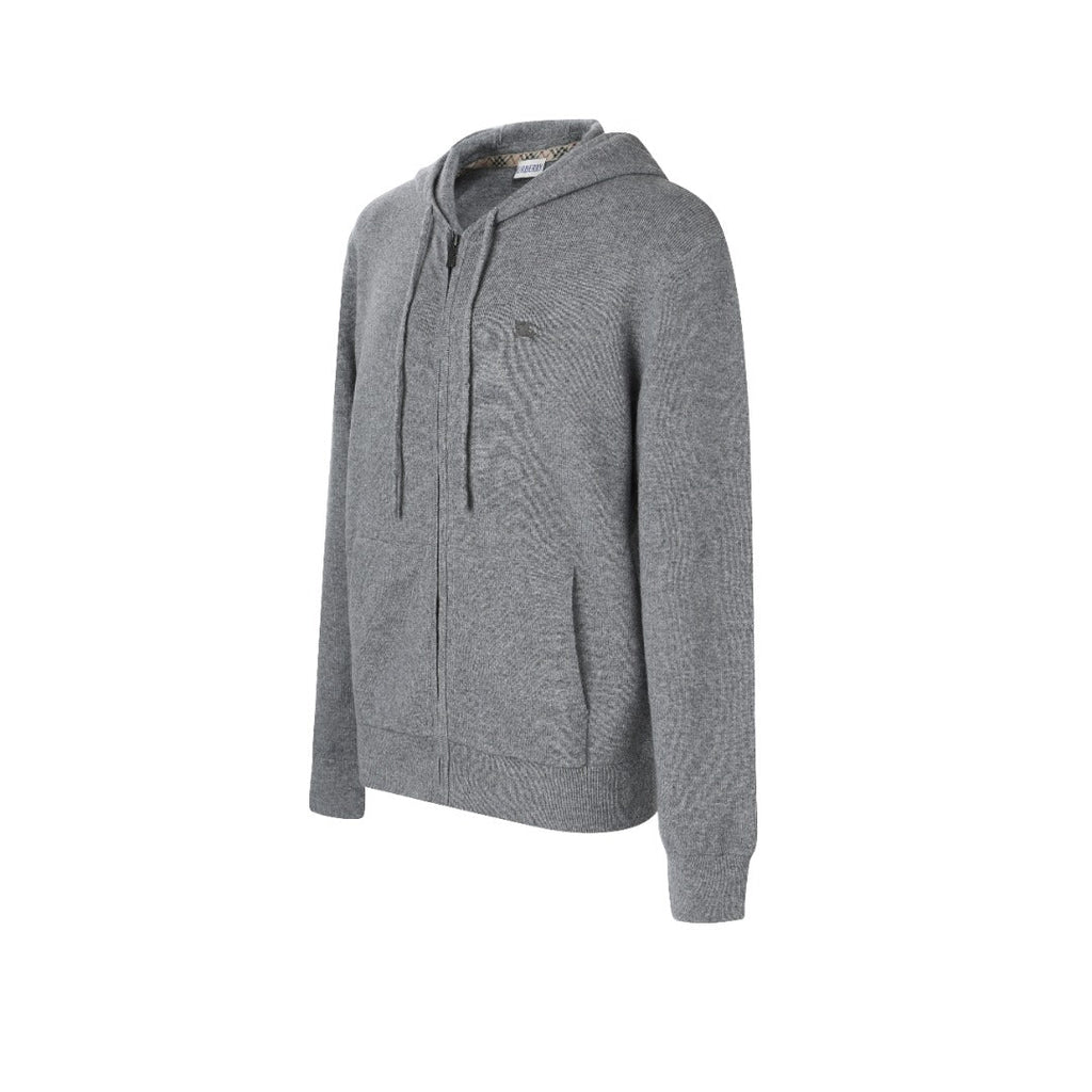 Burberry Embroidered Zip Cardigan