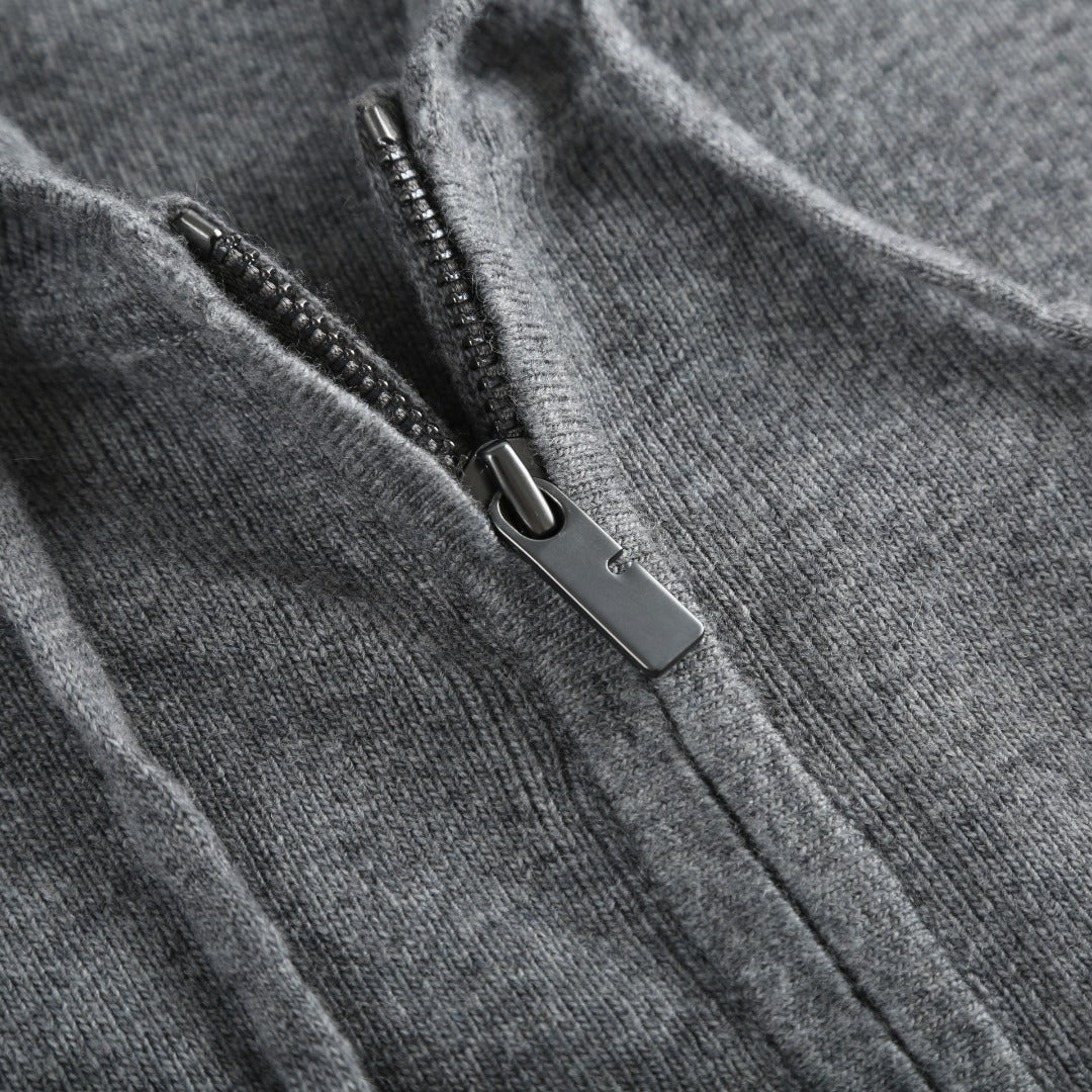 Burberry Embroidered Zip Cardigan